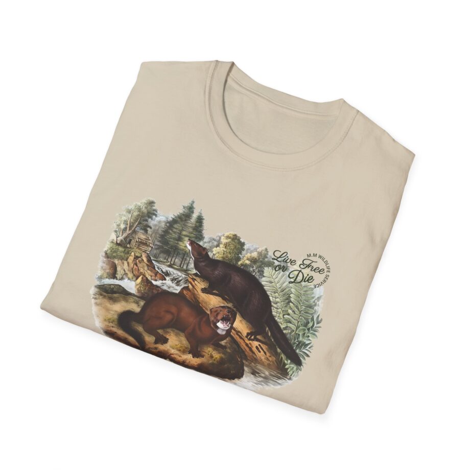 Live Free or Die in Mogul Hampshire Unisex Softstyle T-shirt