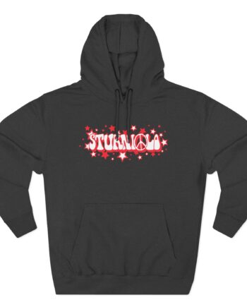 Sturniolo Peace & Stars Three-panel Fleece Hoodie