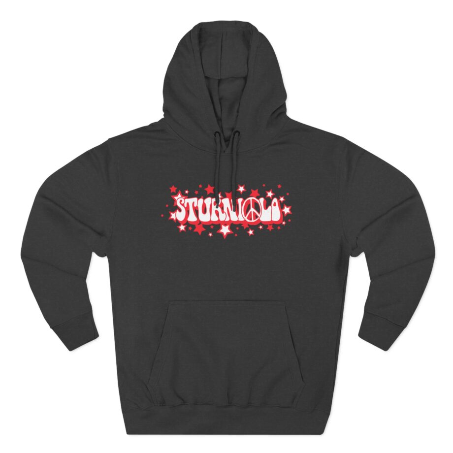 Sturniolo Peace & Stars Three-panel Fleece Hoodie