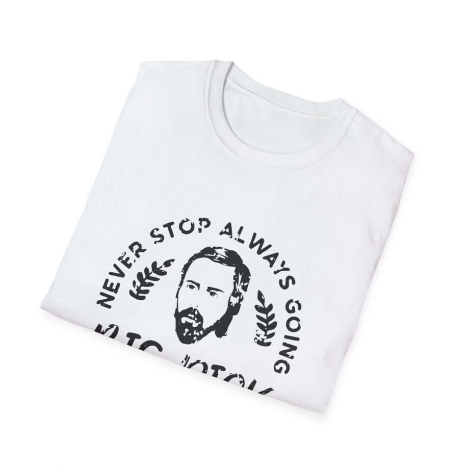 Zackrawrr Never Stop Always Going Big Dick Unisex Softstyle T-shirt