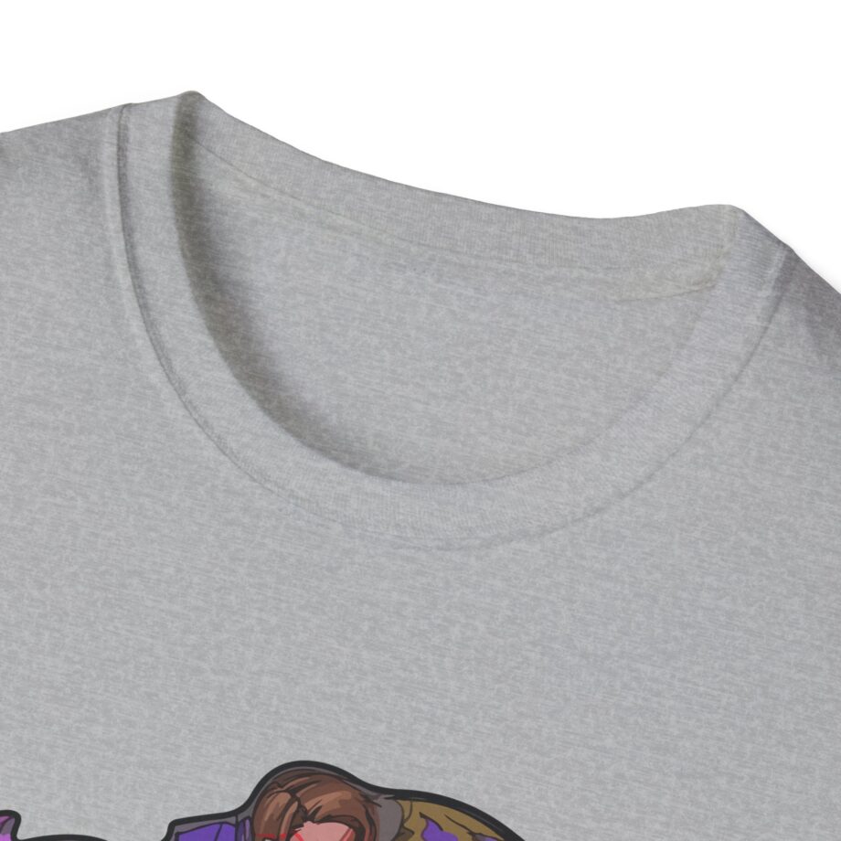 Zackrawrr the Dark Purple Knight Unisex Softstyle T-shirt