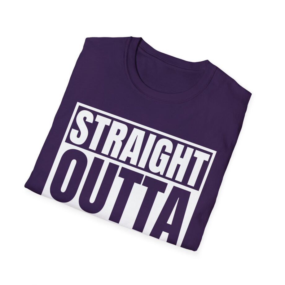 Straight Outta White Guilt Unisex Softstyle T-Shirt
