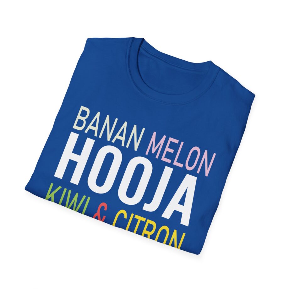 Hooja Banan Melon Kiwi & Citron Unisex Softstyle T-shirt