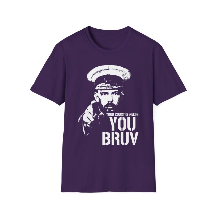 Andrew Tate Your Country Needs You Bruv Unisex Softstyle T-shirt