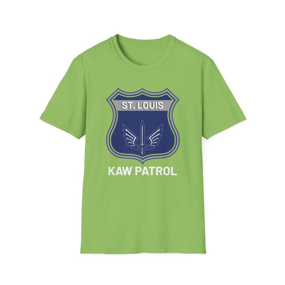 Youth St. Louis Battlehawks Kaw Patrol Unisex Softstyle T-Shirt