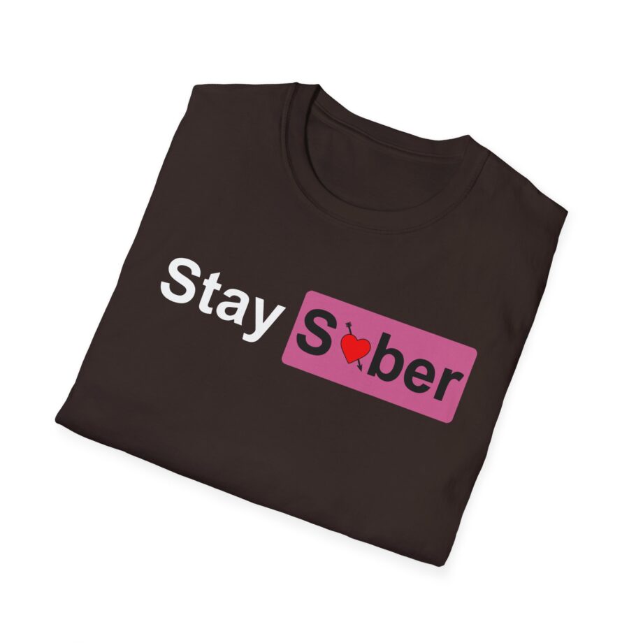 D’aydrian Harding Stay Sober Valentine's Day Unisex Softstyle T-shirt