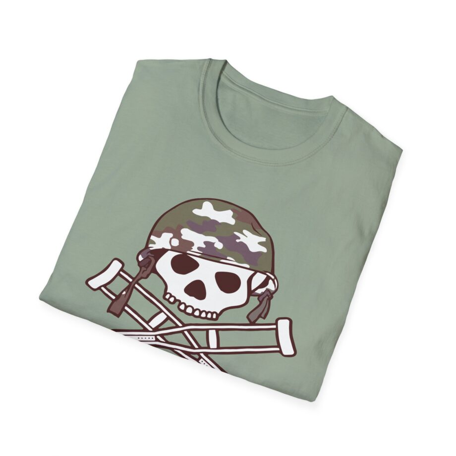 Jackass Camouflage Helmet Unisex Softstyle T-Shirt