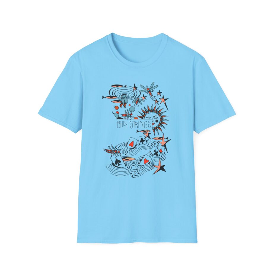 Billy Strings River of Cards Unisex Softstyle T-Shirt