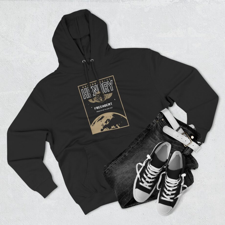 Joe Hendry Three-Panel Fleece Hoodie