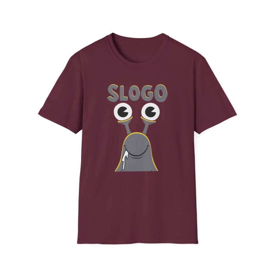 Slogo Snail Cute Unisex Softstyle T-Shirt