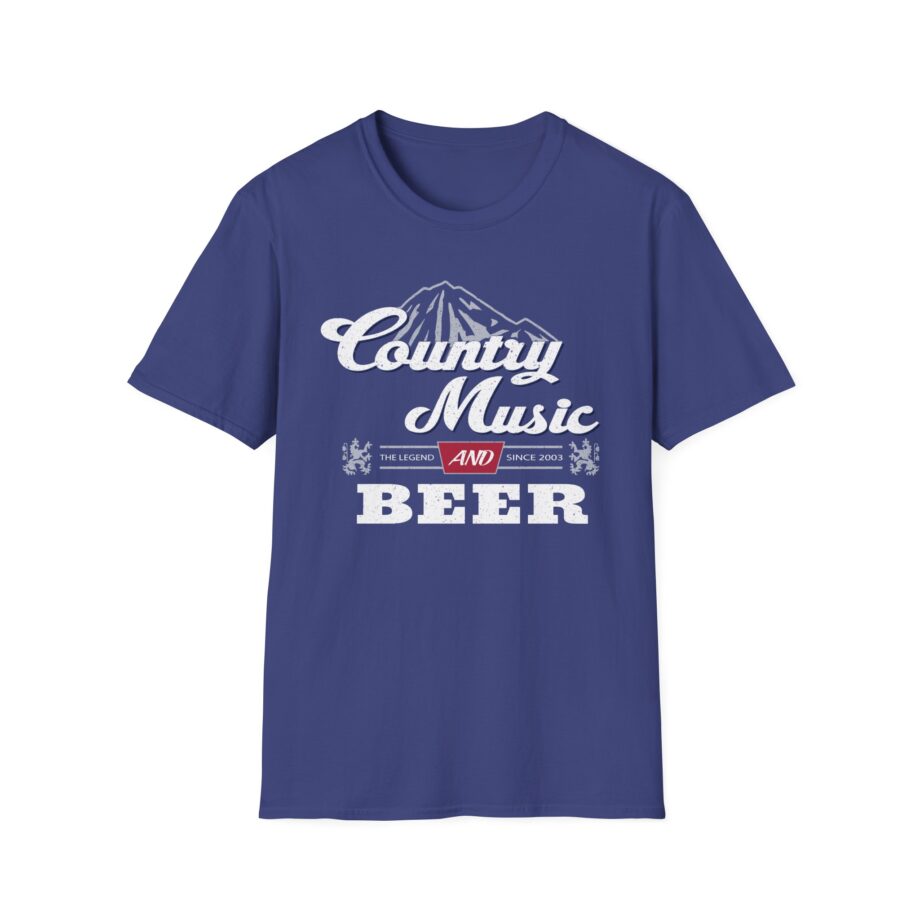 Sadie Crowell Country Music & Beer Unisex Softstyle T-shirt