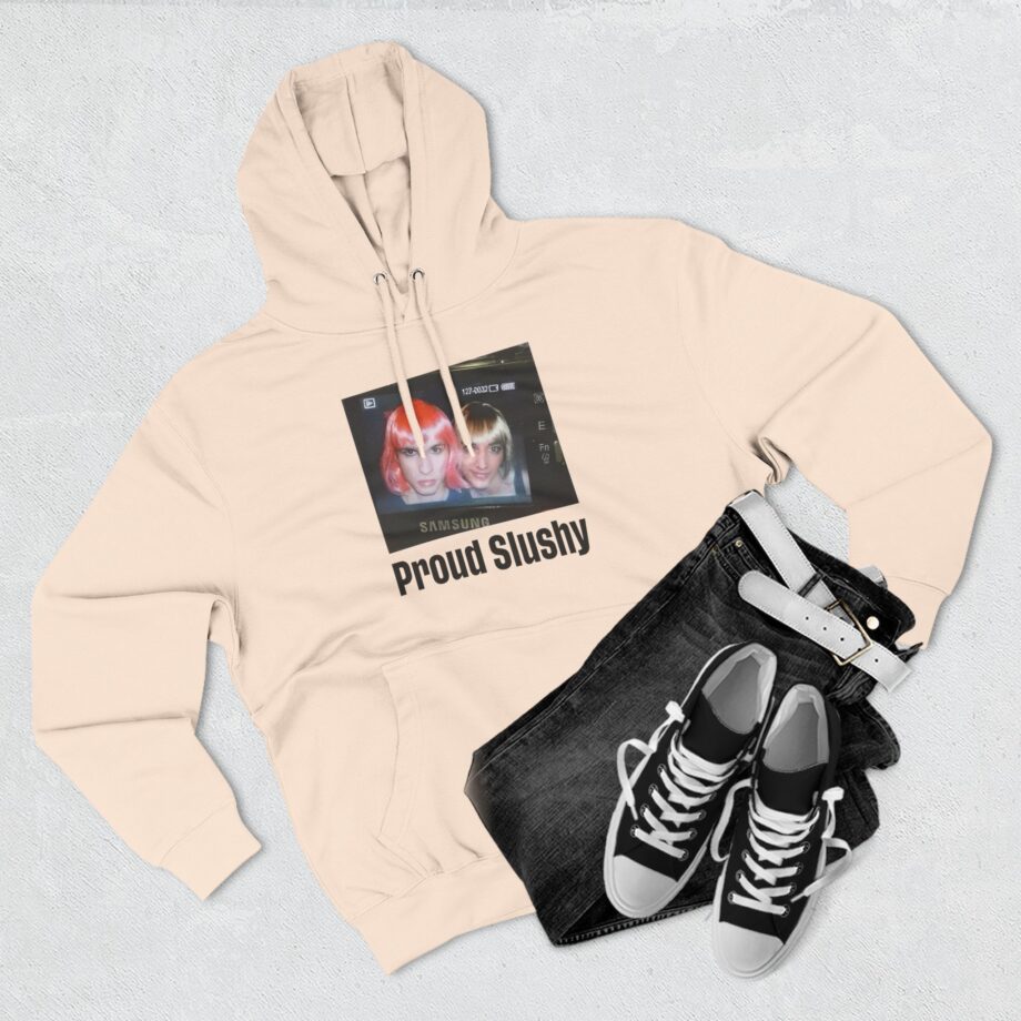Slushy Proud Three-panel Fleece Hoodie