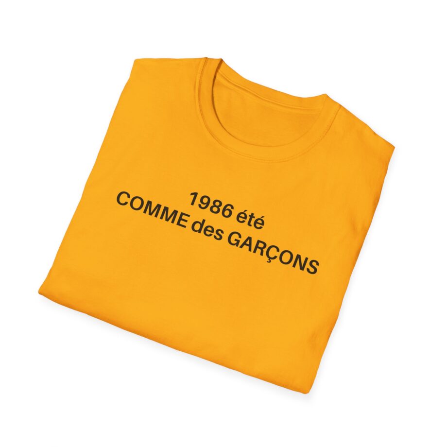Russ Comme De Garcons Cdg Staff Coat Unisex Softstyle T-shirt