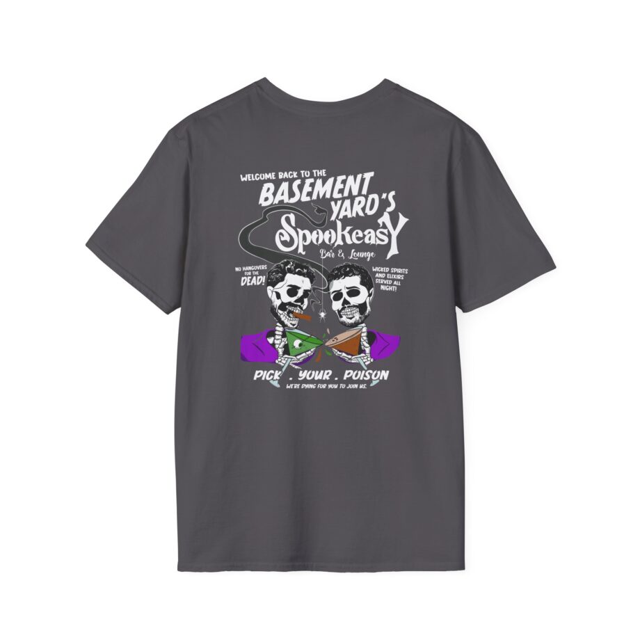 Basement Yard the Spookeasy Bar & Lounge Unisex Softstyle T-shirt
