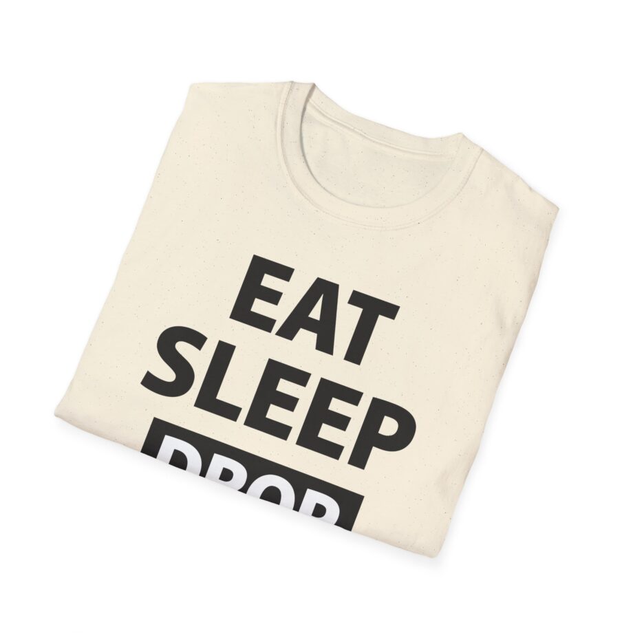 Morgz Eat Sleep Drop Repeat Unisex Softstyle T-Shirt