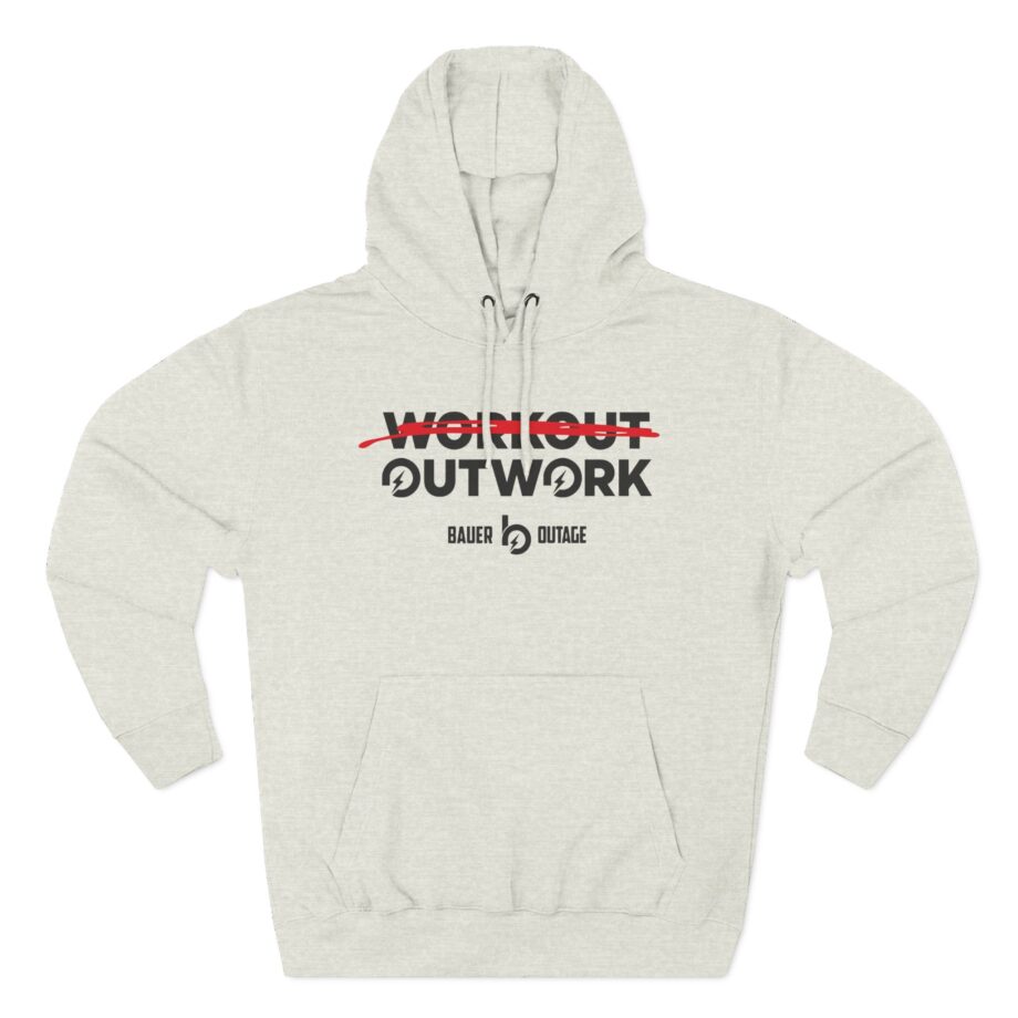 Trevor Bauer Outwork Workout Three-panel Fleece Hoodie