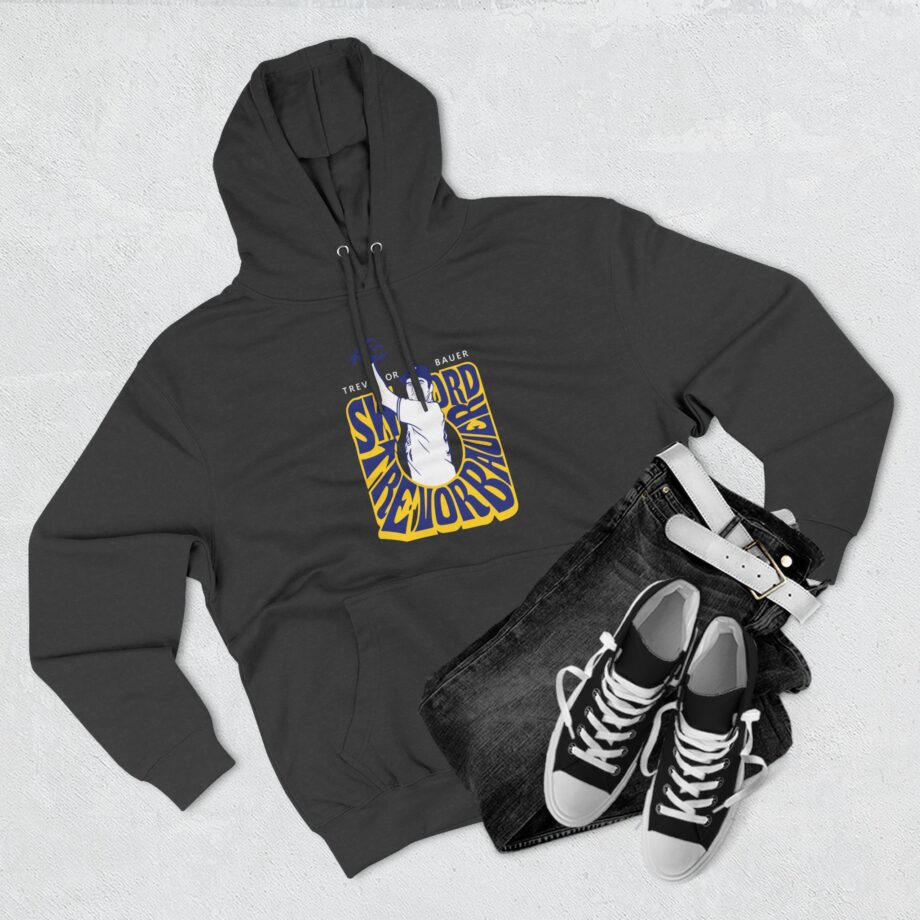 Trevor Bauer Three-Panel Fleece Hoodie