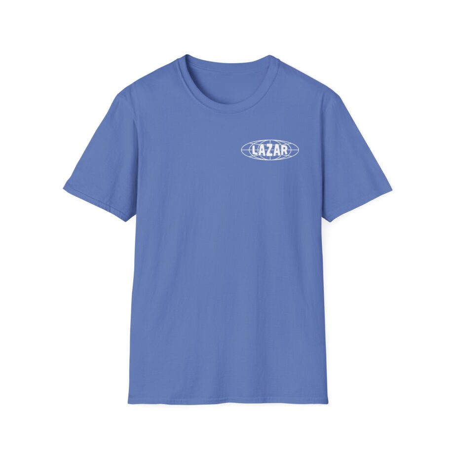 Lazarbeam Globe Indigo Unisex Softstyle T-Shirt