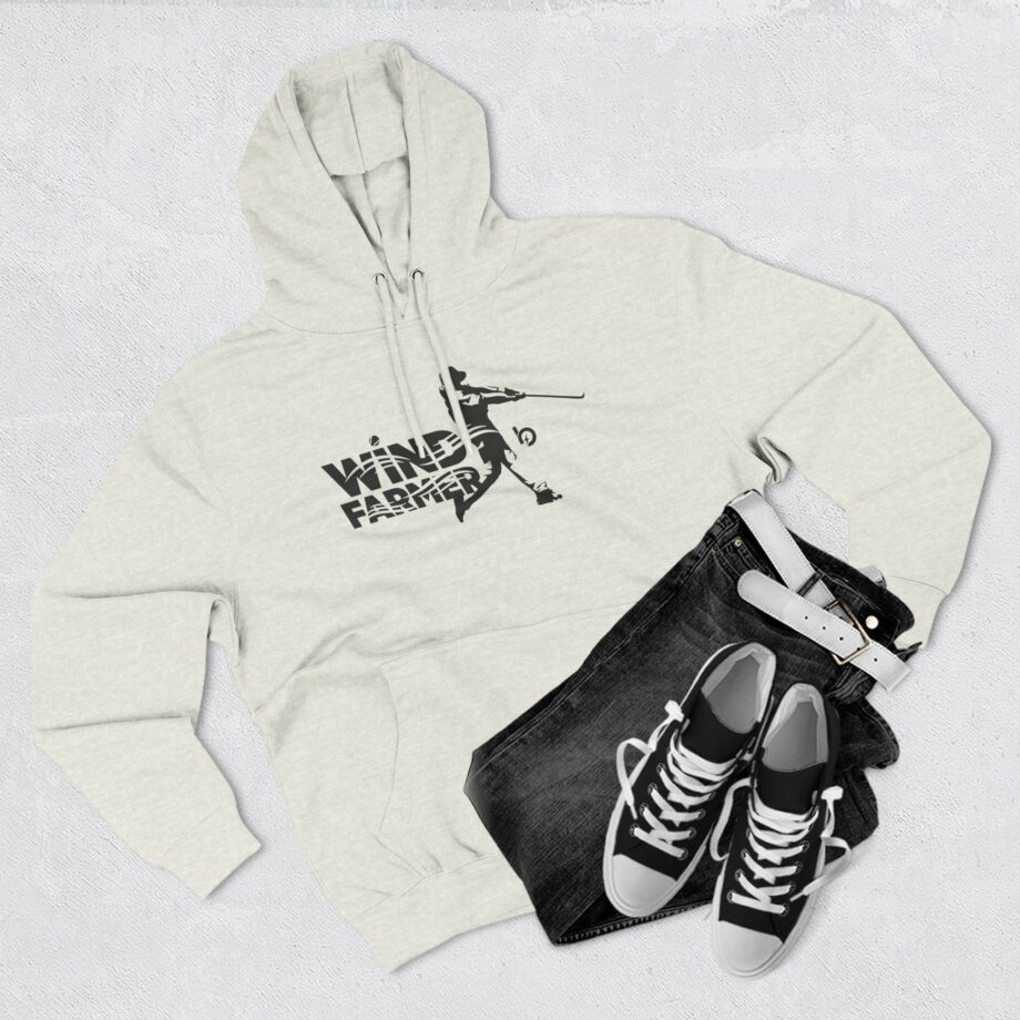 Trevor Bauer Outage Wind Farmer Three-panel Fleece Hoodie