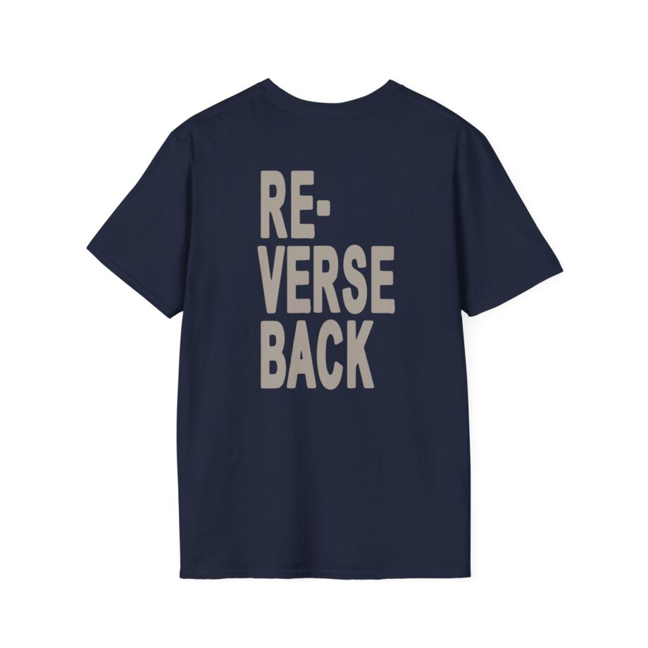 Armchair Expert Reverse Back Unisex Softstyle T-shirt
