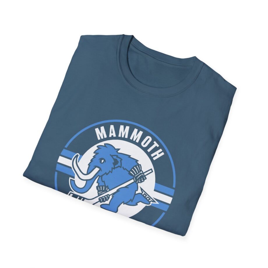 The Mammoth Club Hockey Logo Unisex Softstyle T-Shirt
