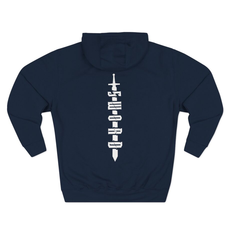 Trevor Bauer Outage Sword Spine Three-Panel Fleece Hoodie