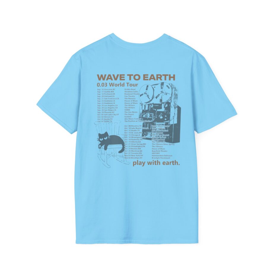 Wave to Earth 0.03 Na Tour Unisex Softstyle T-Shirt