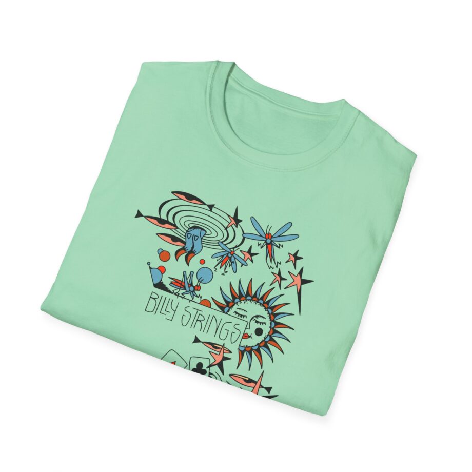 Billy Strings River of Cards Unisex Softstyle T-Shirt