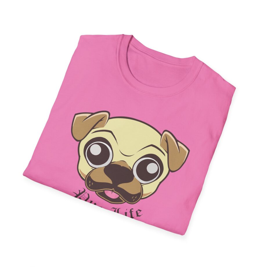 Morgz Pug Life Unisex Softstyle T-Shirt