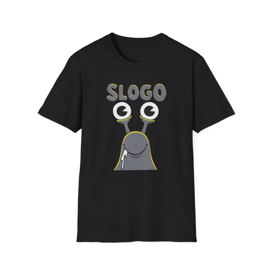 Slogo Snail Cute Unisex Softstyle T-Shirt