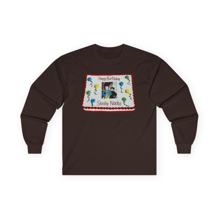 Slushy Noobz Birthday Cake Unisex Ultra Cotton Long Sleeve Tee