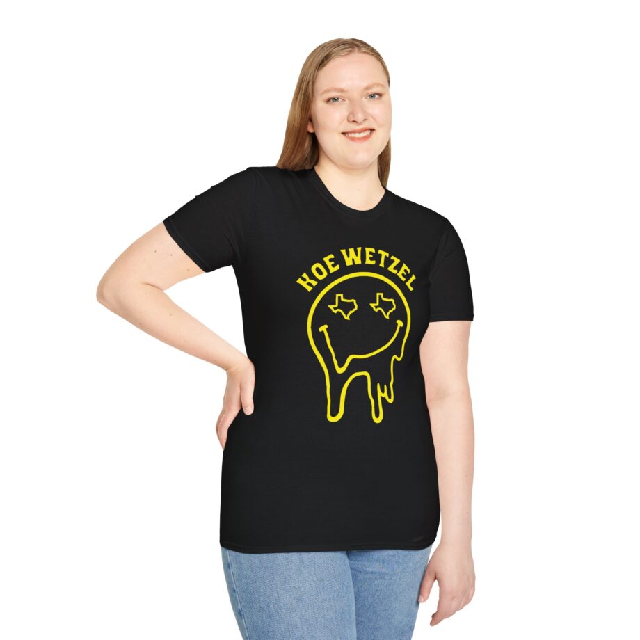 Koe Wetzel Drippy Smiley Unisex Softstyle T-shirt
