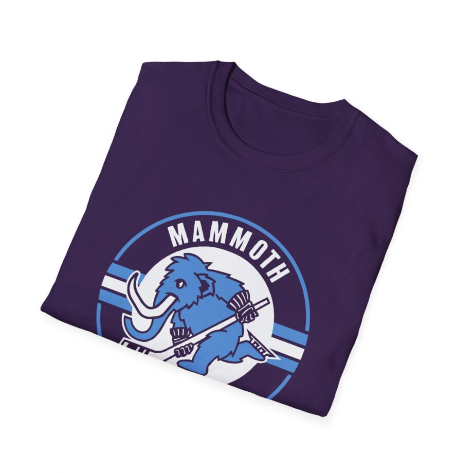 The Mammoth Club Hockey Logo Unisex Softstyle T-Shirt