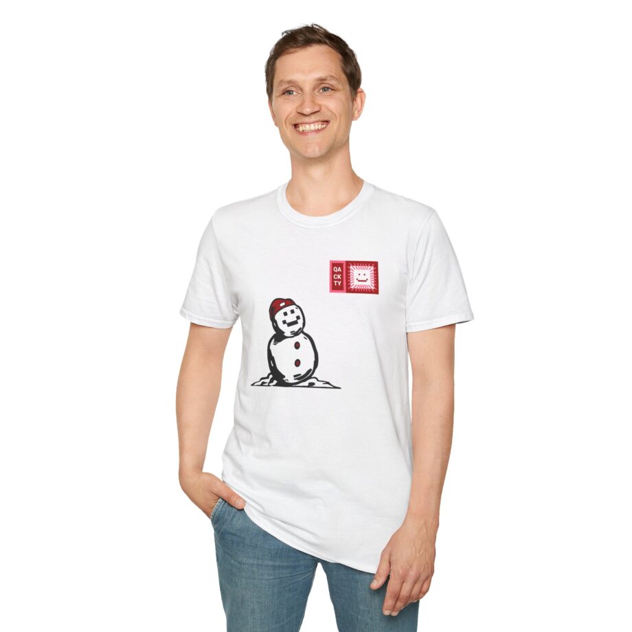 Quackity Snowman Unisex Softstyle T-shirt