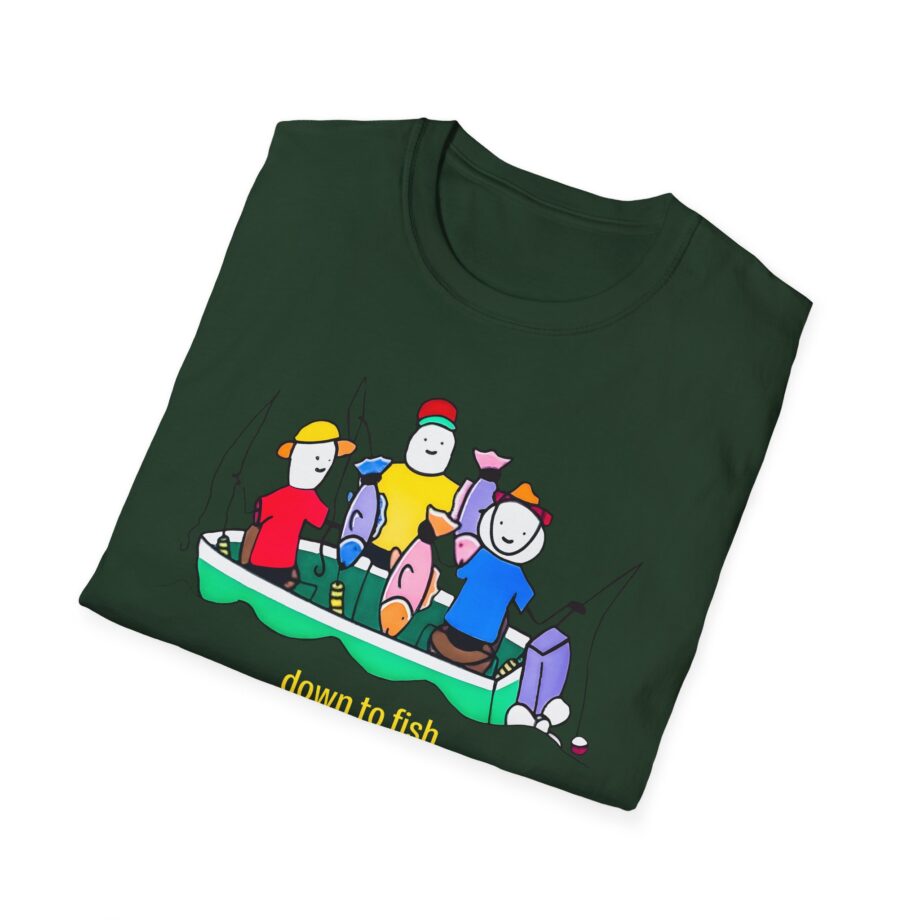 Super Mega Down to Fish Unisex Softstyle T-shirt
