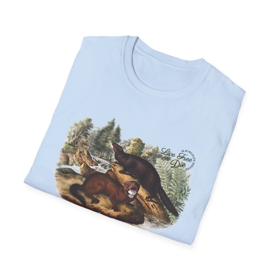 Live Free or Die in Mogul Hampshire Unisex Softstyle T-shirt