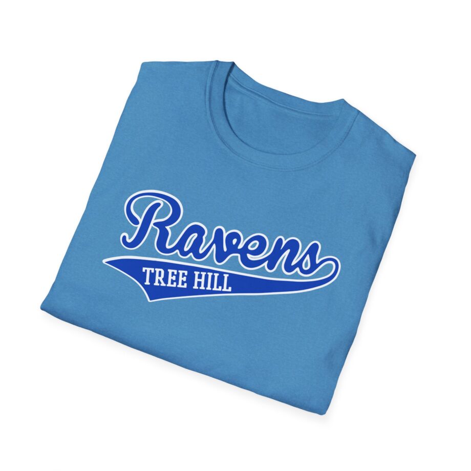 Tree Hill Ravens Swoosh Unisex Softstyle T-Shirt