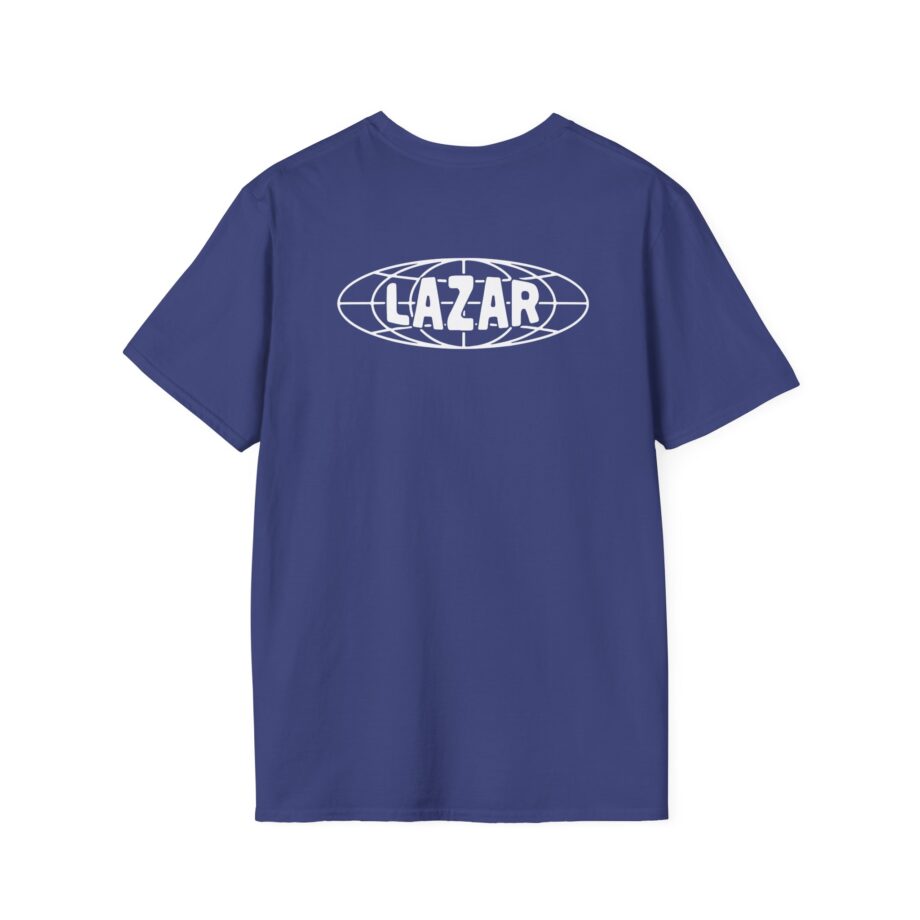 Lazarbeam Globe Indigo Unisex Softstyle T-Shirt