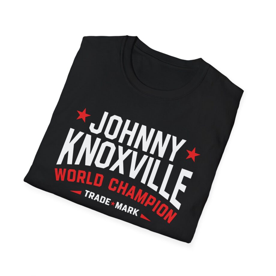 Jackass Johnny Knoxville World Champion Trade Mark Unisex Softstyle T-Shirt
