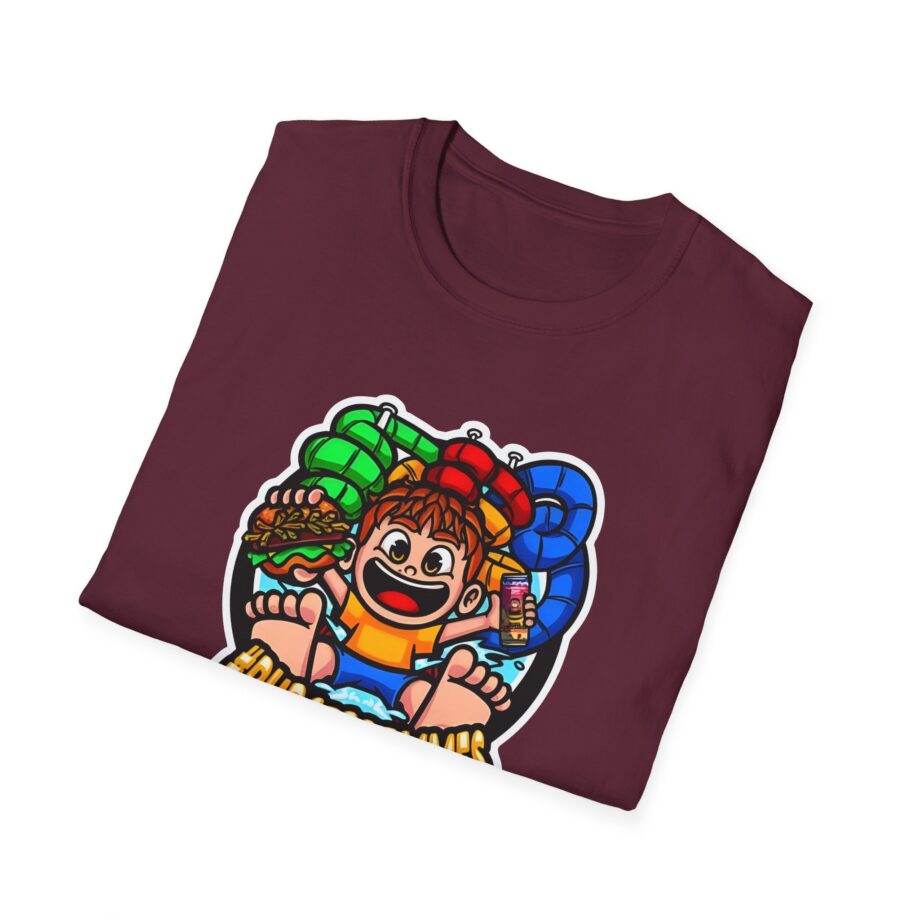 Burger Pommes  Unisex Softstyle T-Shirt