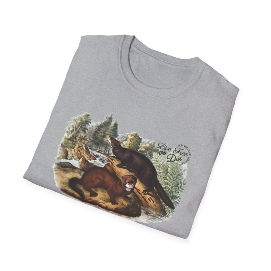 Live Free or Die in Mogul Hampshire Unisex Softstyle T-Shirt