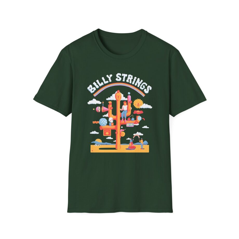 Billy Strings the Gathering  Skermz Unisex Softstyle T-shirt