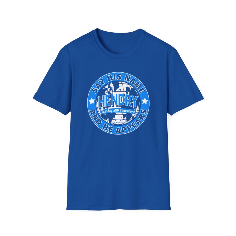 Say His Name Joe Hendry  Unisex Softstyle T-shirt