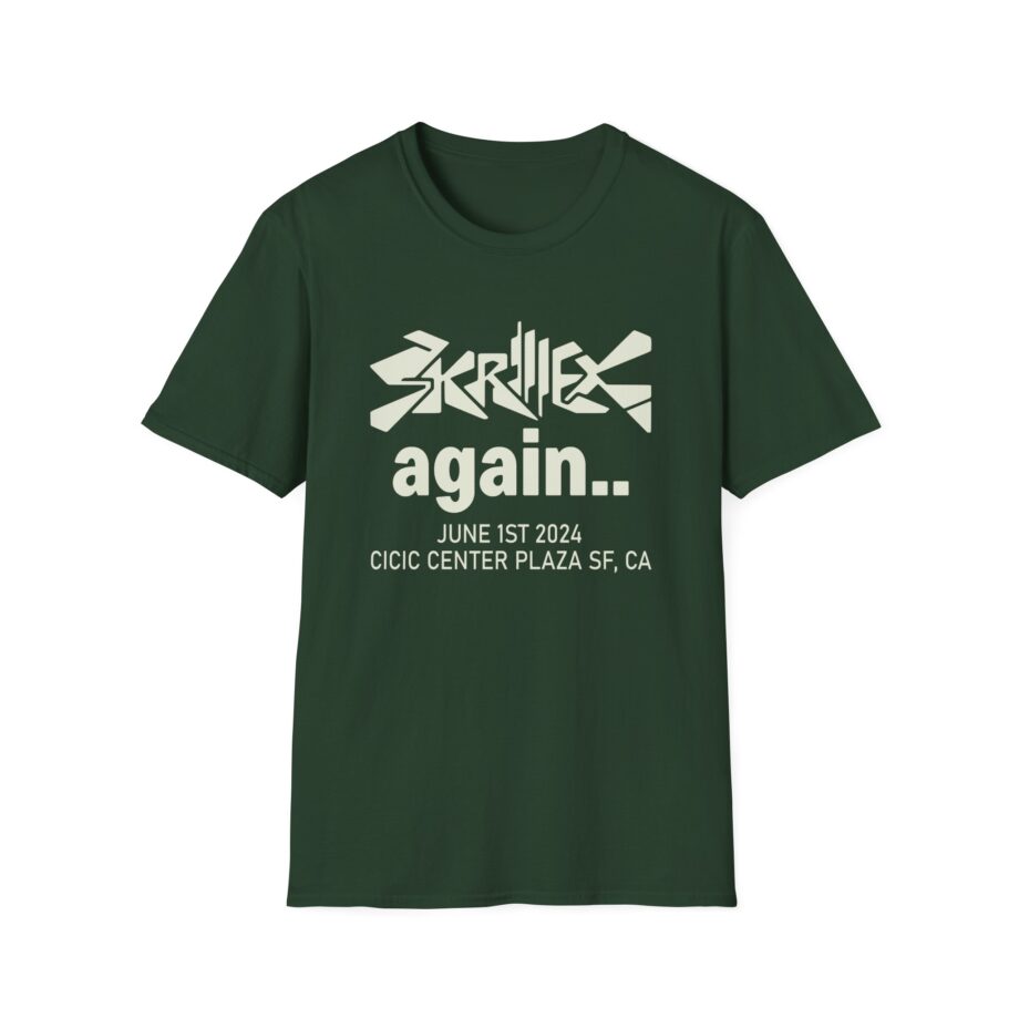 Skrillex Fred Again Civic Center  Unisex Softstyle T-Shirt