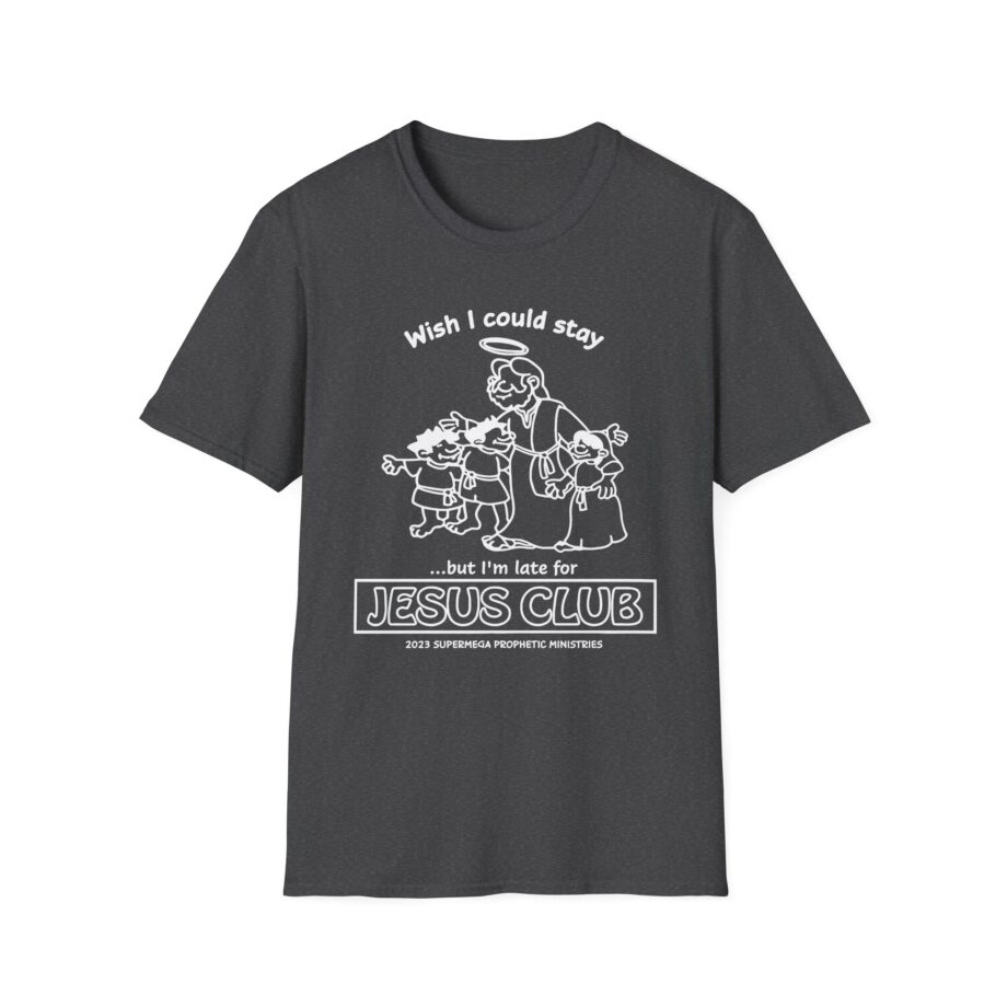 Supermega Jesus Club Unisex Softstyle T-shirt
