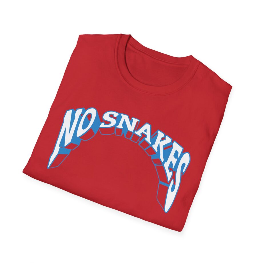 Zerkaa No Snakes Unisex Softstyle T-Shirt
