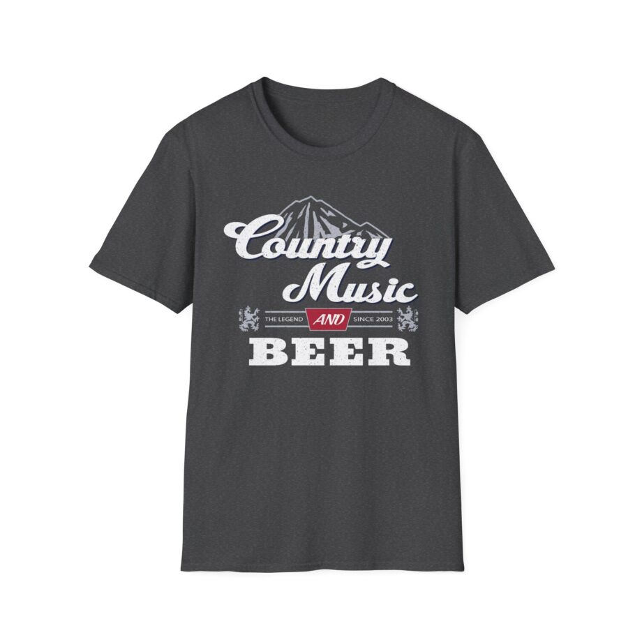 Sadie Crowell Country Music & Beer Unisex Softstyle T-shirt