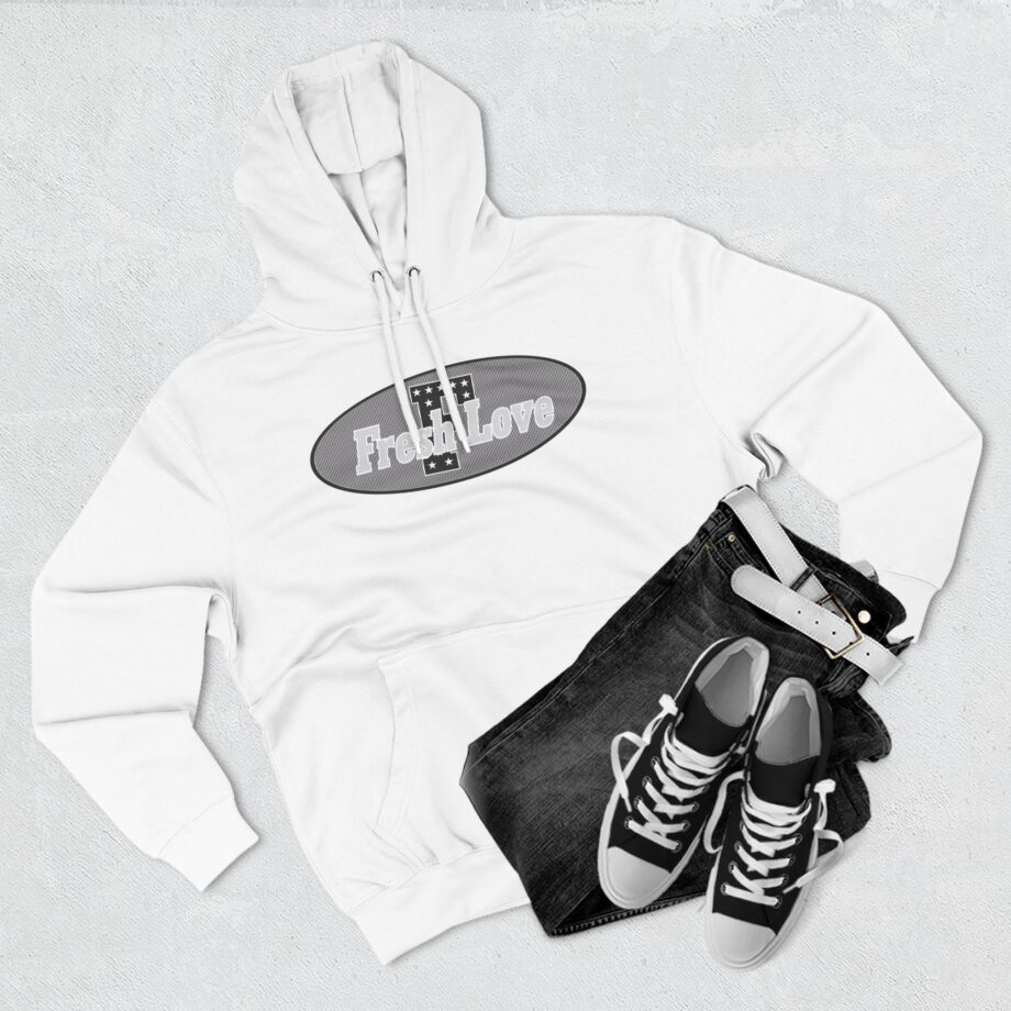 Fresh Love Three Panel Fleece Hoodie