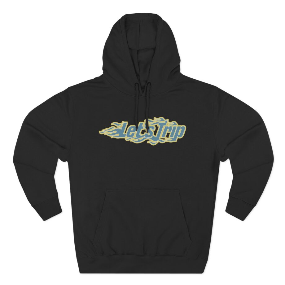 Sturniolo Let's Trip Flames Three-panel Fleece Hoodie
