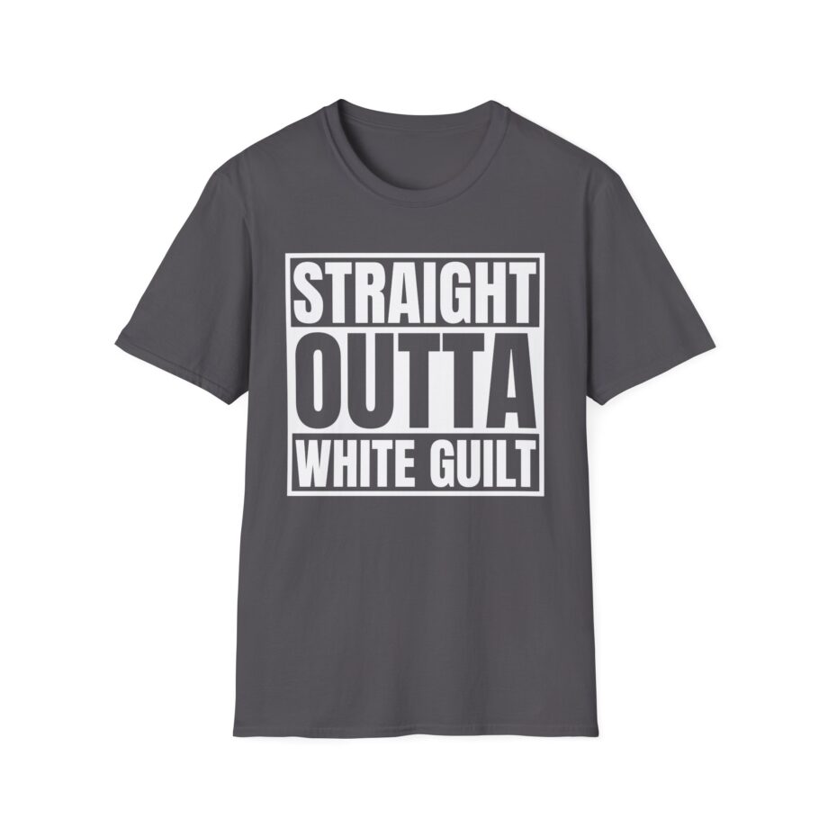 Straight Outta White Guilt Unisex Softstyle T-Shirt
